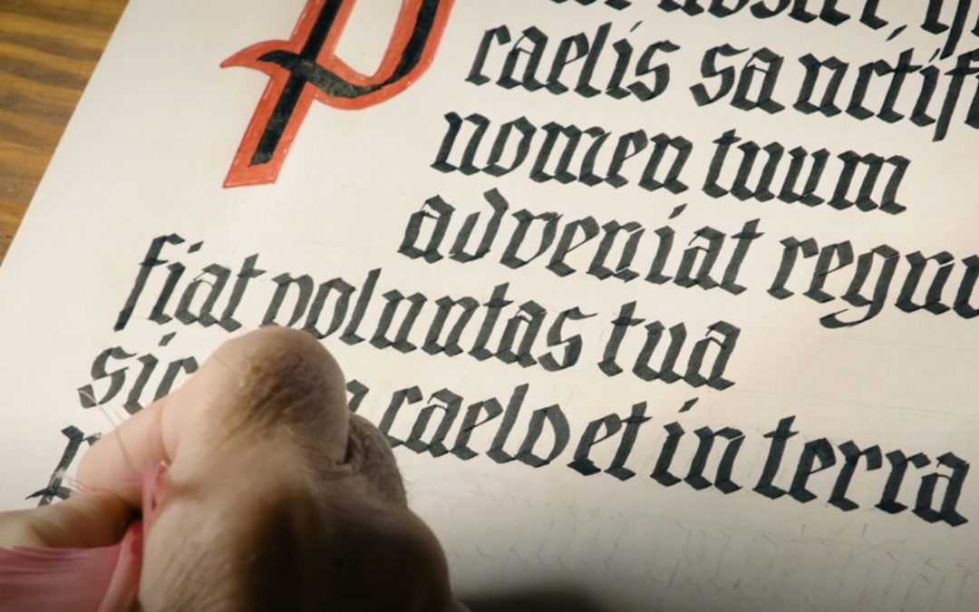 La fabrication d&rsquo;un manuscrit – Film Institutionnel